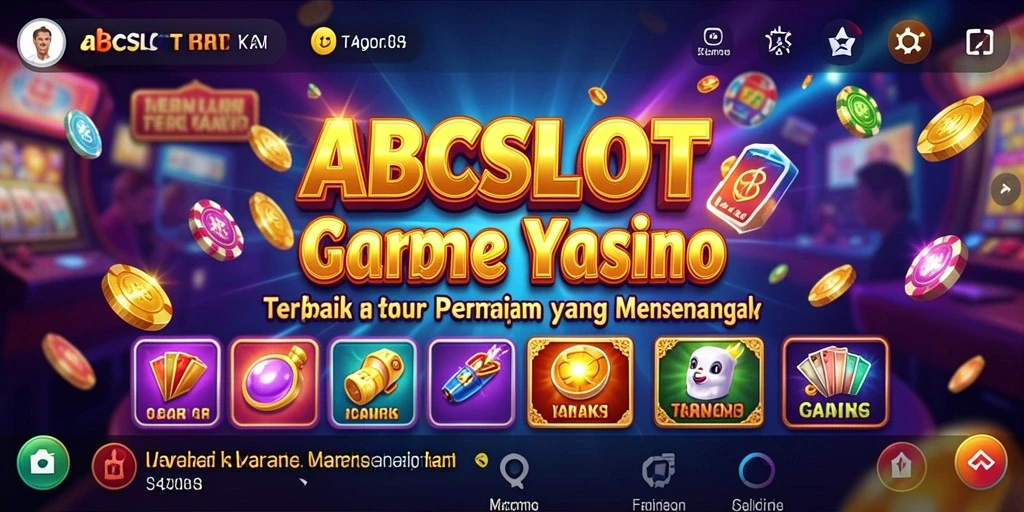 Tampilan menarik dan mendebarkan dari gameplay ABCSLOT