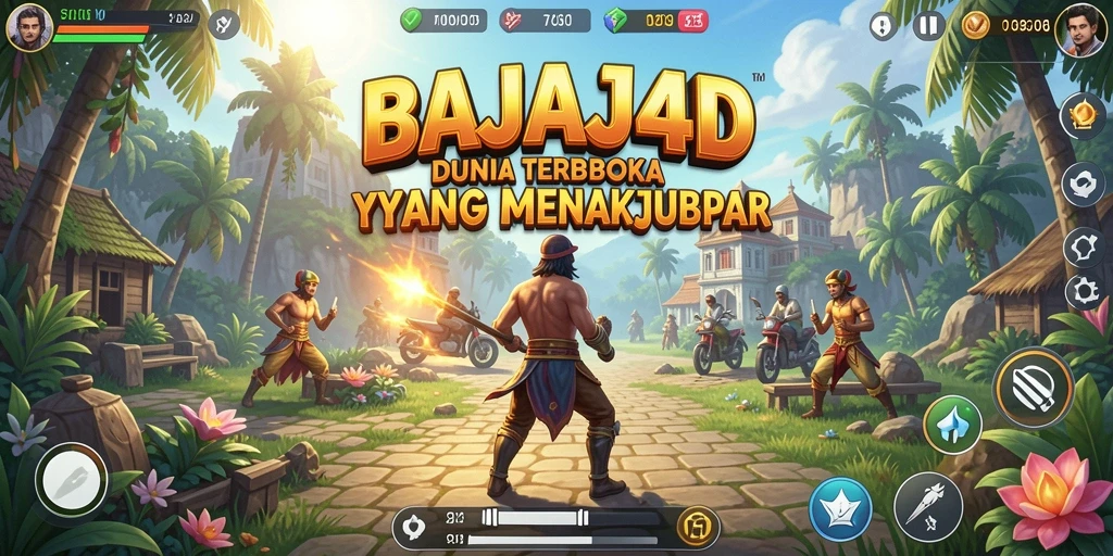 Tangkapan layar gameplay BAJAJ4D menampilkan eksplorasi dunia terbuka yang menakjubkan.