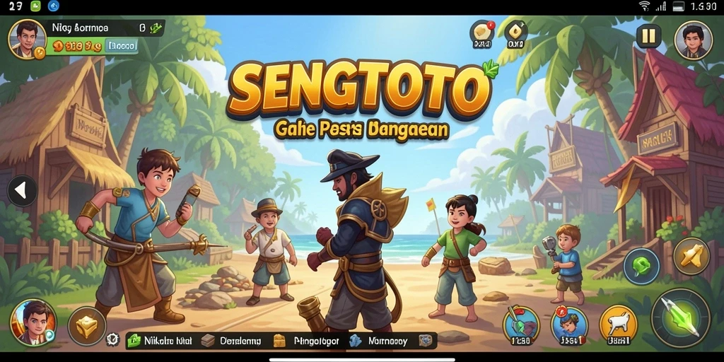 Gameplay <strong>SENGTOTO</strong> yang penuh warna dan menghibur.