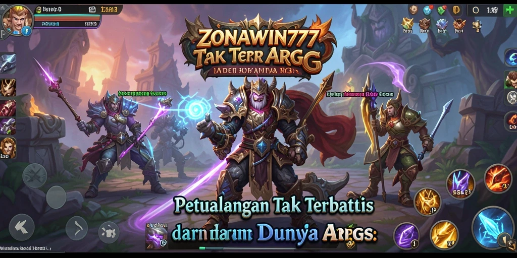 Tampilan mendebarkan dari gameplay ZONAWIN777 yang penuh aksi.